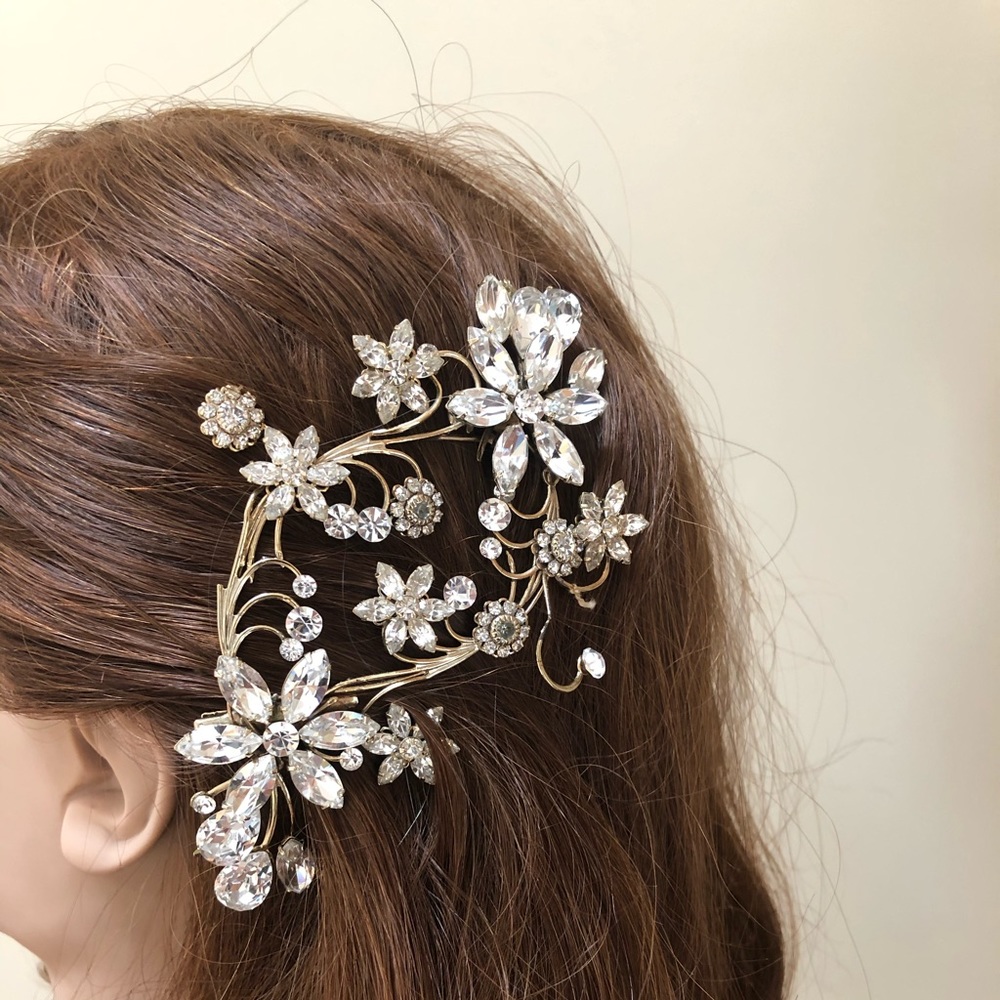 Jardin Crystal Headpiece